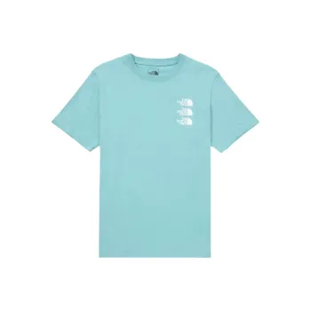 THE NORTH FACE T Shirt Unisex Aqua Blue