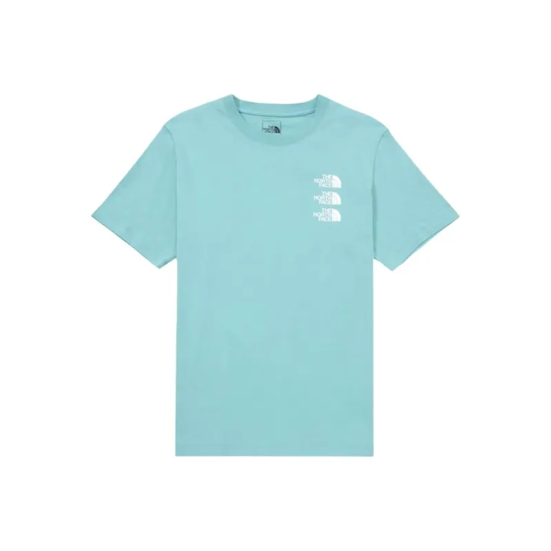 THE NORTH FACE T Shirt Unisex Aqua Blue-0