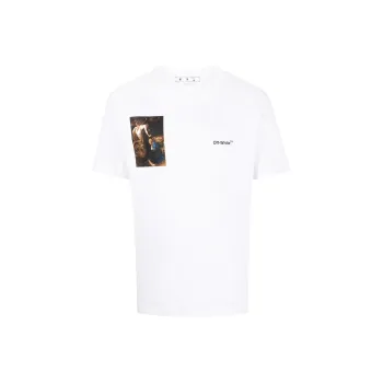 OFF WHITE Caravag Lute Slim S/S Tee