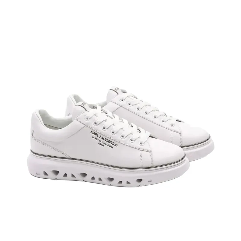 KARL LAGERFELD Kapri Low Top Casual Shoes Men's White-2