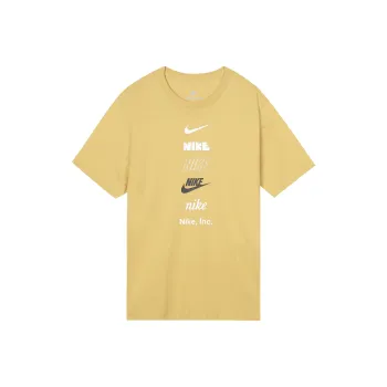 Nike T Shirts Men Yellow