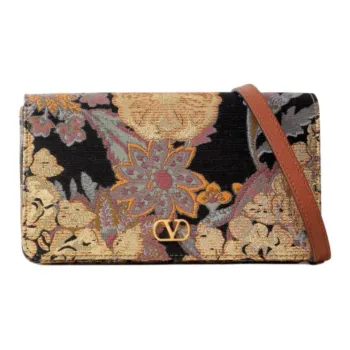Valentino Leather Shoulder Strap Shoulder Bag Regular Women's Multicolor