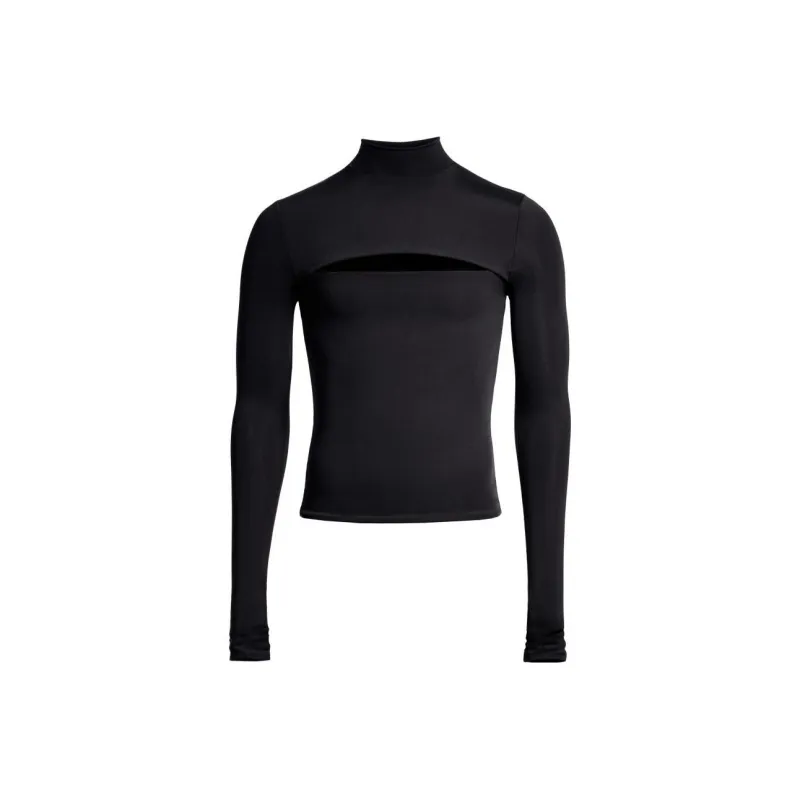 Mugler H&M Jersey Cut Out Shirt Mens-0