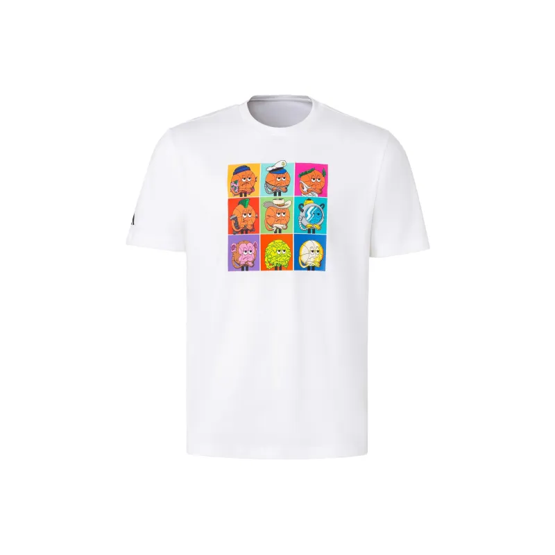Adidas T Shirts Men White-0