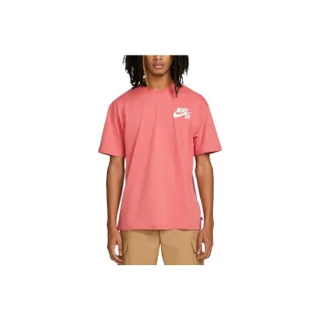 Nike T-Shirts Men Orange Red