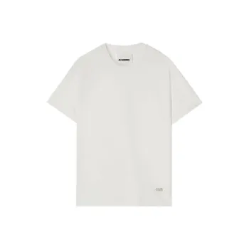 JIL SANDER Logo Plaque Crewneck T Shirt