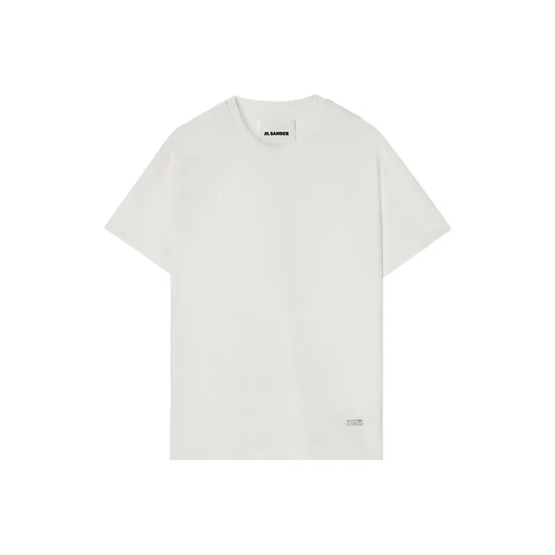 JIL SANDER Logo Plaque Crewneck T Shirt-0