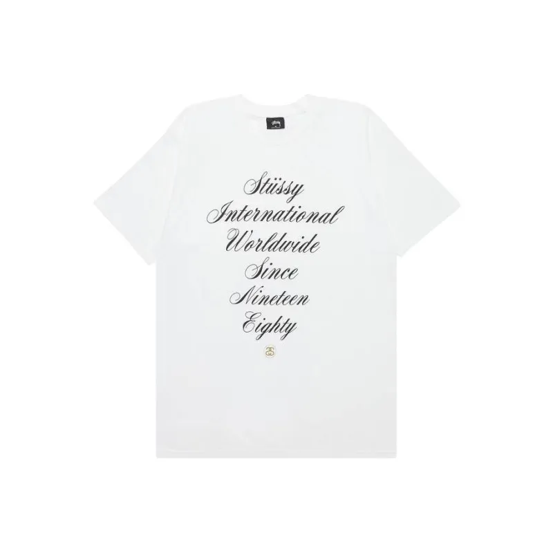 Stussy International Script Tee-0