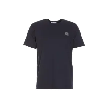 STONE ISLAND Compass Patch Crewneck T Shirt