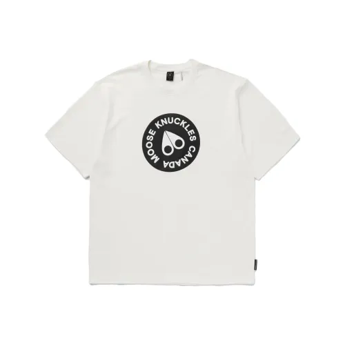 Moose Knuckles T Shirt Men's Gray White