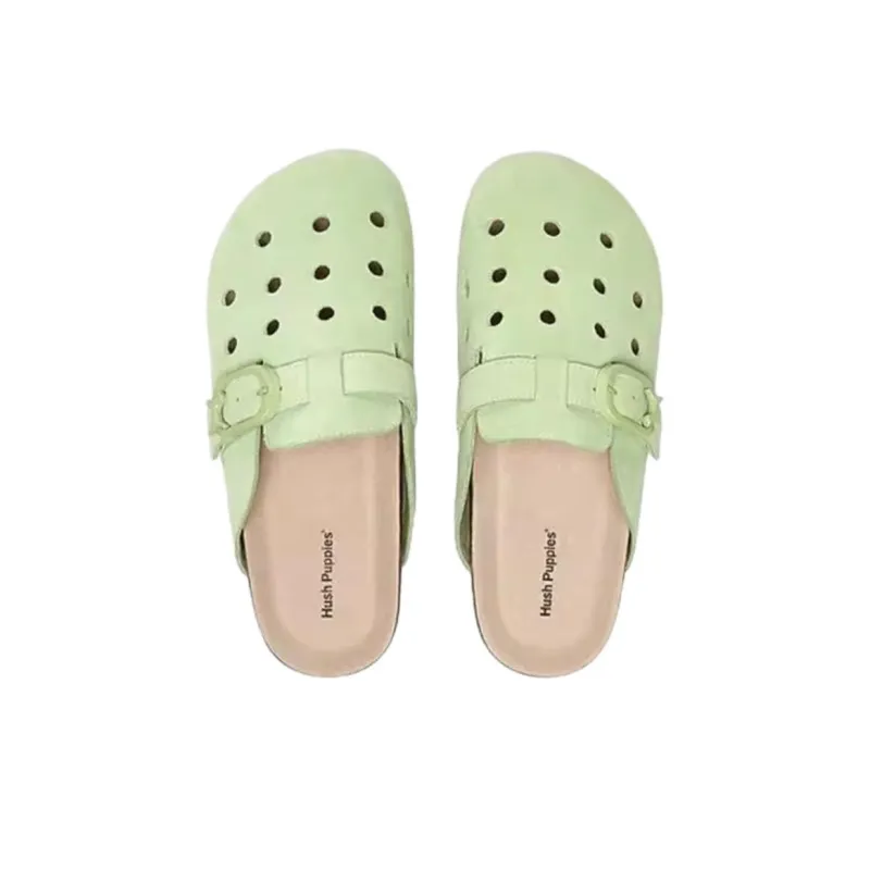 Hush Puppies Rubber Sole Slip Resistant Wrap toe Slippers Women's-10