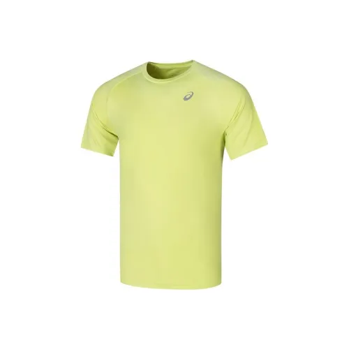 Asics T-Shirts Men Neon Green
