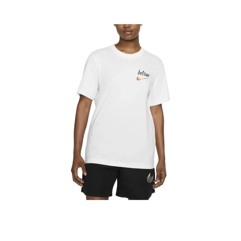 Nike T Shirts Unisex White-0