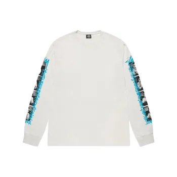 Stussy Youth Brigade Pigment Dyed Long Sleeve Tee