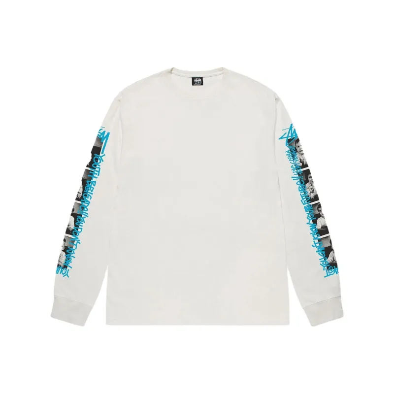 Stussy Youth Brigade Pigment Dyed Long Sleeve Tee-0