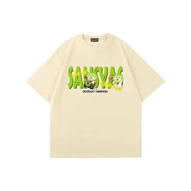 SANSYAS Vegetable Genie Co branded Model T Shirts Unisex-5