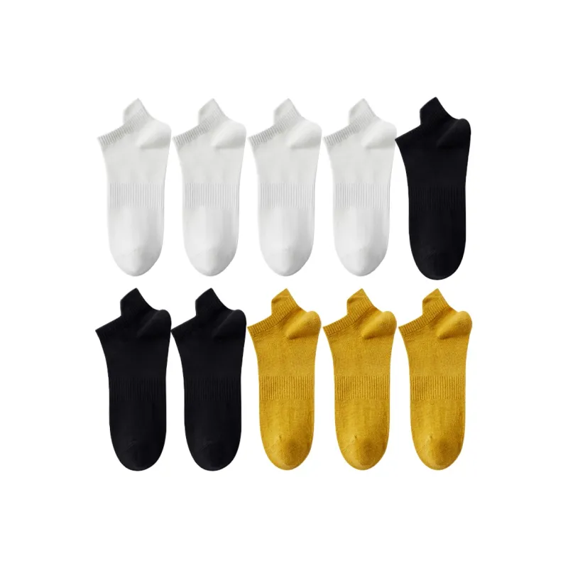 Cotton Gene Ankle Socks Men's Combo Set-10