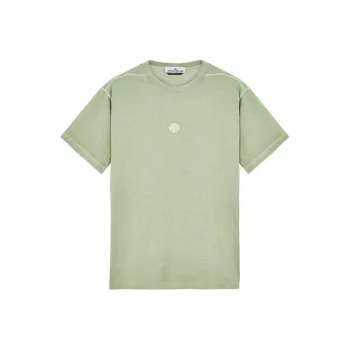 STONE ISLAND T Shirts Men Sage Green