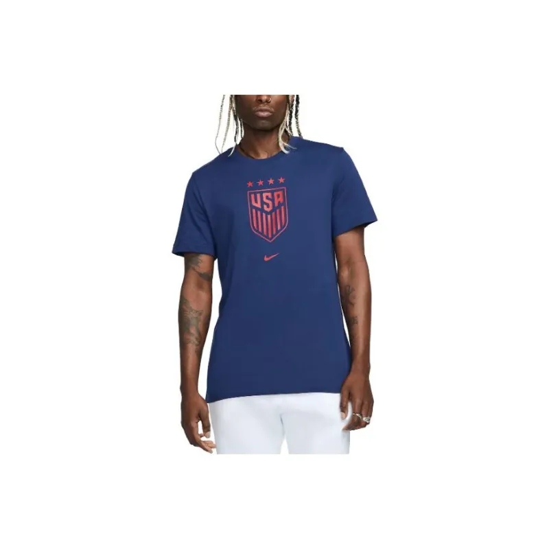 Nike USA Soccer Team Olympic Series T-Shirt Men's Blue-0