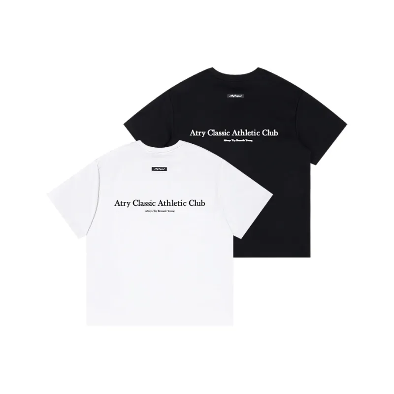 Atry Alphabet Slogan Series T Shirt Unisex 2 Pack-11