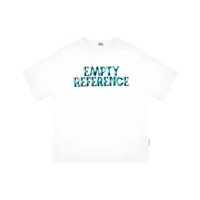 EMPTY REFERENCE T Shirts Unisex White-0
