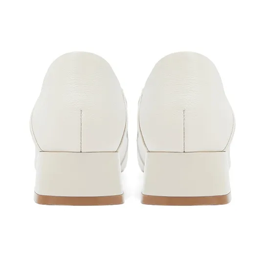 COMELY Loafers Women's Cream White, Night Sky-4