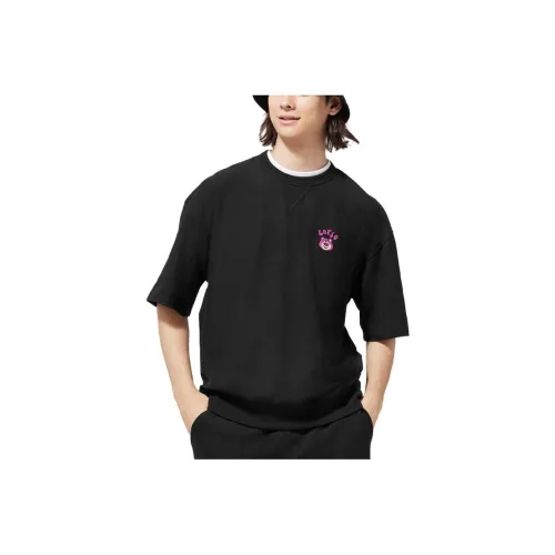 Disney X GU Strawberry Bear Series T-Shirts Unisex Black