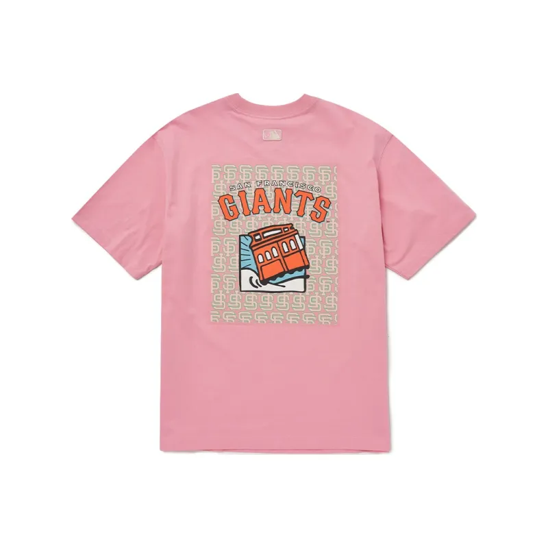 MLB CITY LIFE T Shirt Unisex Pink-0