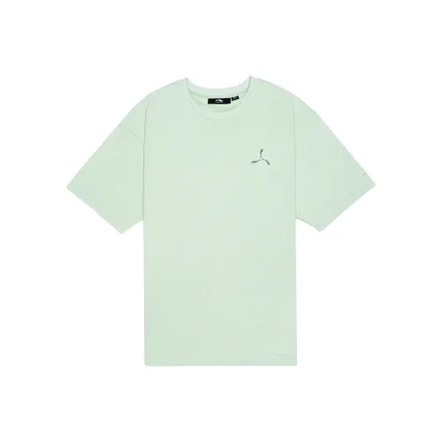LI NING 1990 Classic Collection T Shirt Men's Frost Floral Green