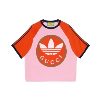 GUCCI X Adidas Color Block T shirt