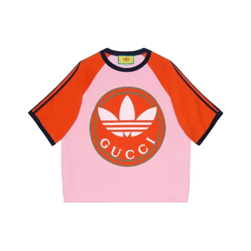 GUCCI x Adidas SS23 T Shirt Men's Pink