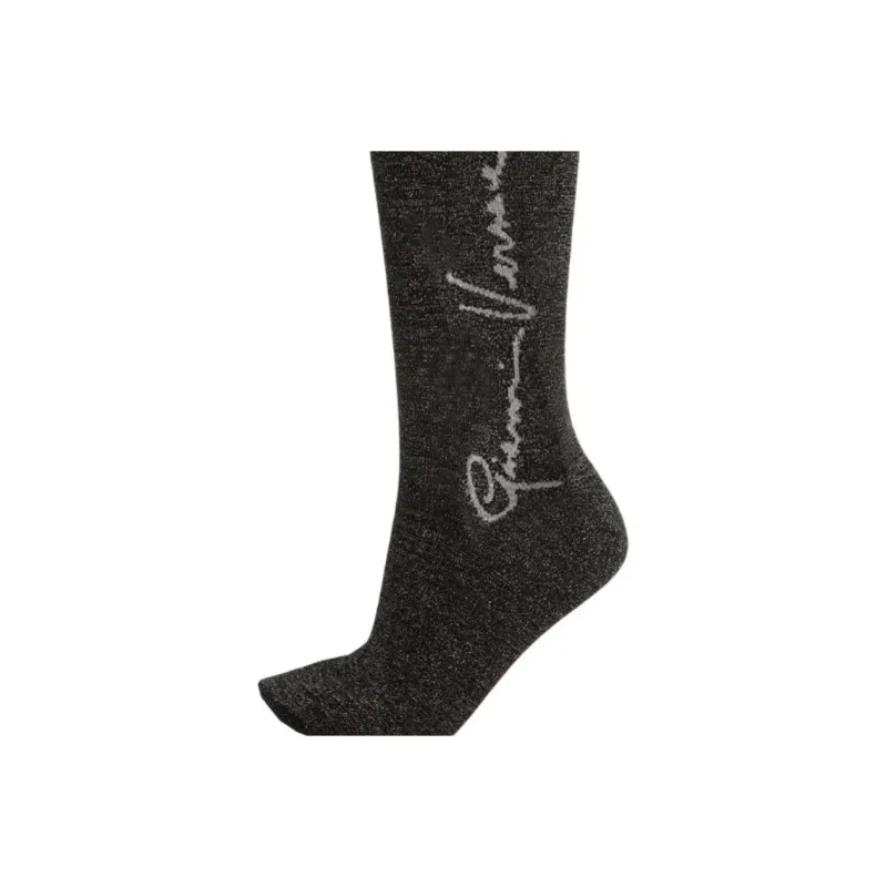 FANSIZHE Knee High Socks Men's 1 Pack Black-3