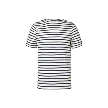 SAINT JAMES Striped Crewneck T Shirt