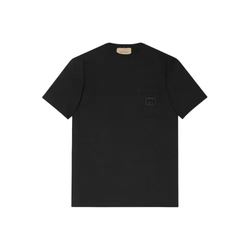GUCCI T-Shirts Men Black