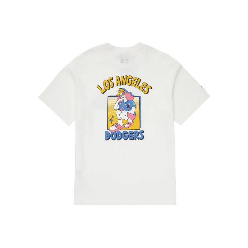 MLB T Shirts Unisex White-0