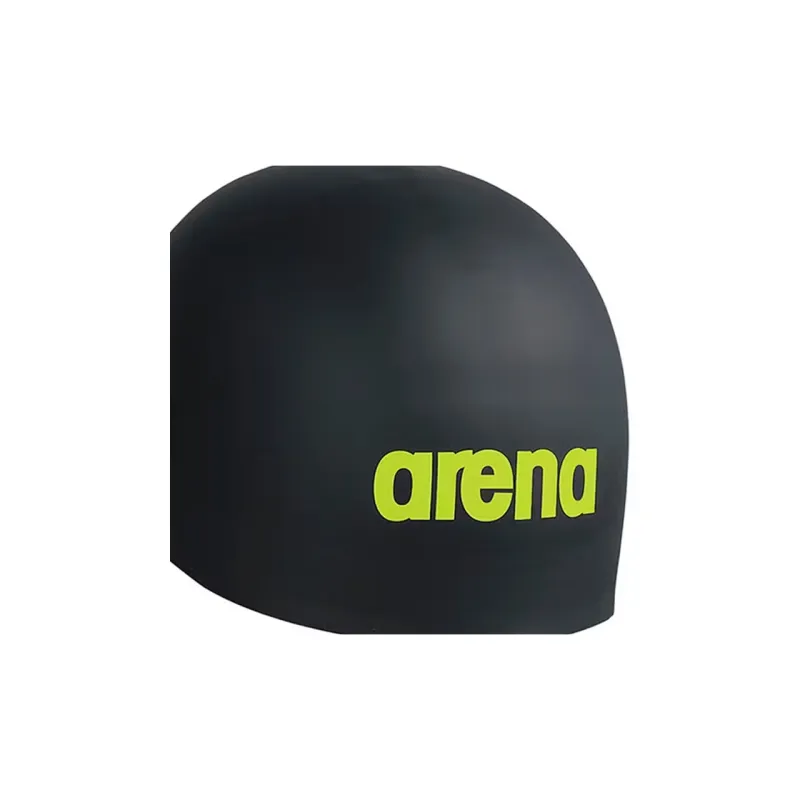 Arena Swimming Caps Silicone Unisex Black-2