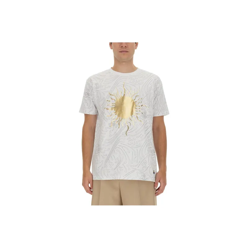 Vivienne Westwood Graphic Printed Crewneck T Shirt-0