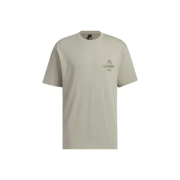 Adidas T Shirt Men's Pebble Silver Gray