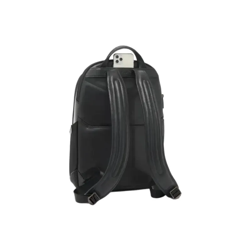 TUMI Fabric Backpack Regular Men's Carbon Black-3
