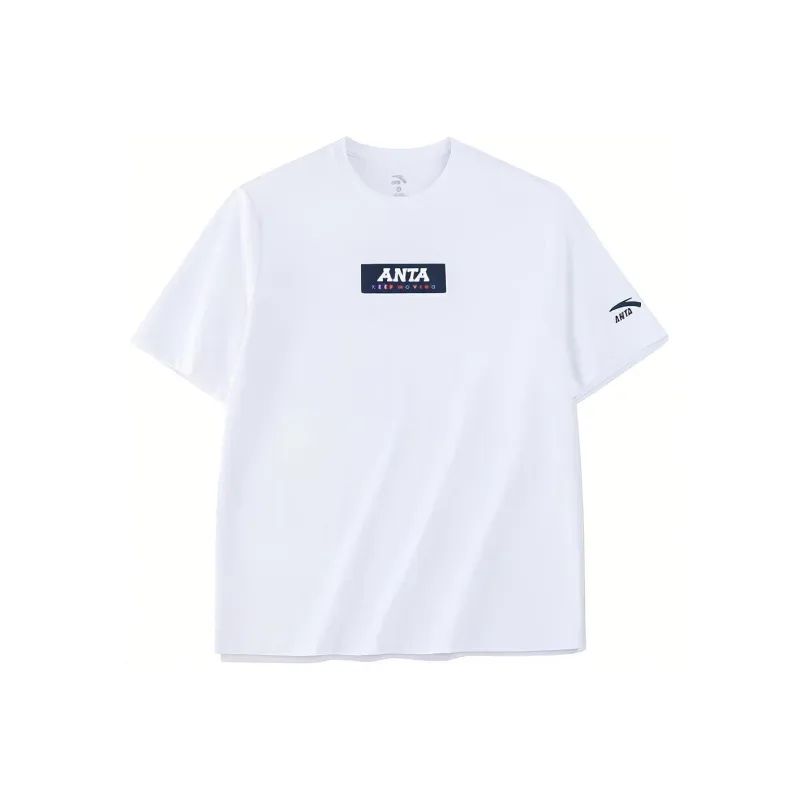 Anta Life Collection T Shirt Unisex Snowflake White-0