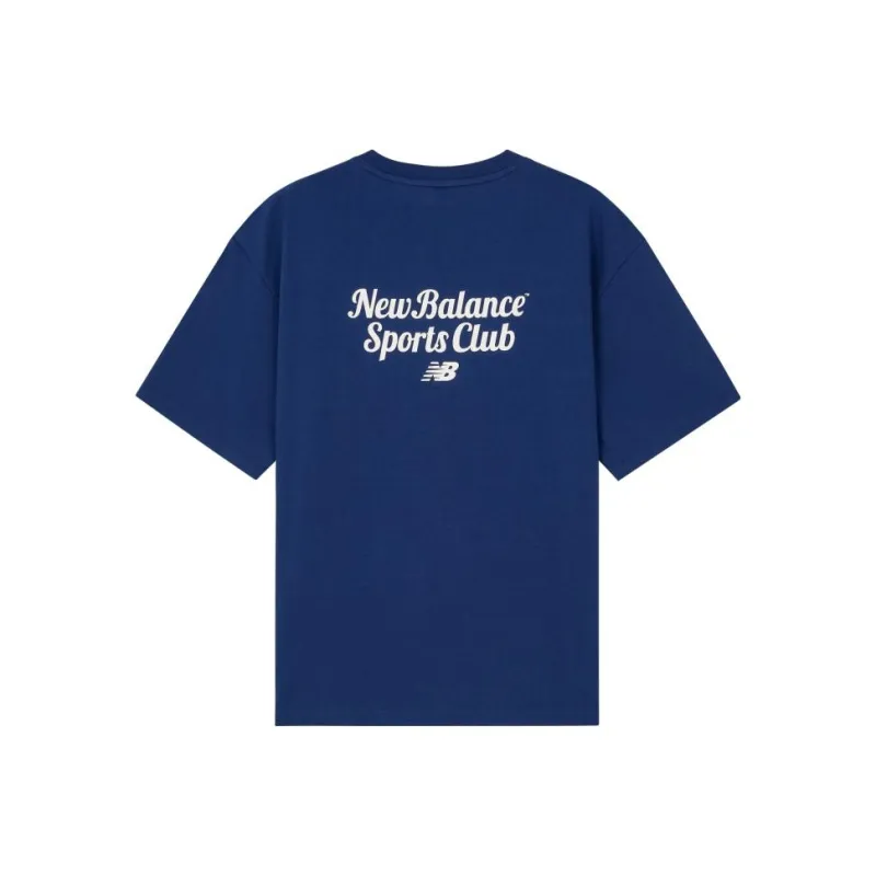 New Balance T Shirt Unisex Blue-0