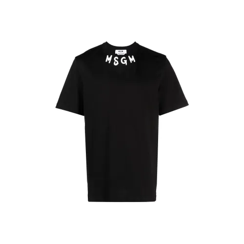MSGM T Shirts Men Black