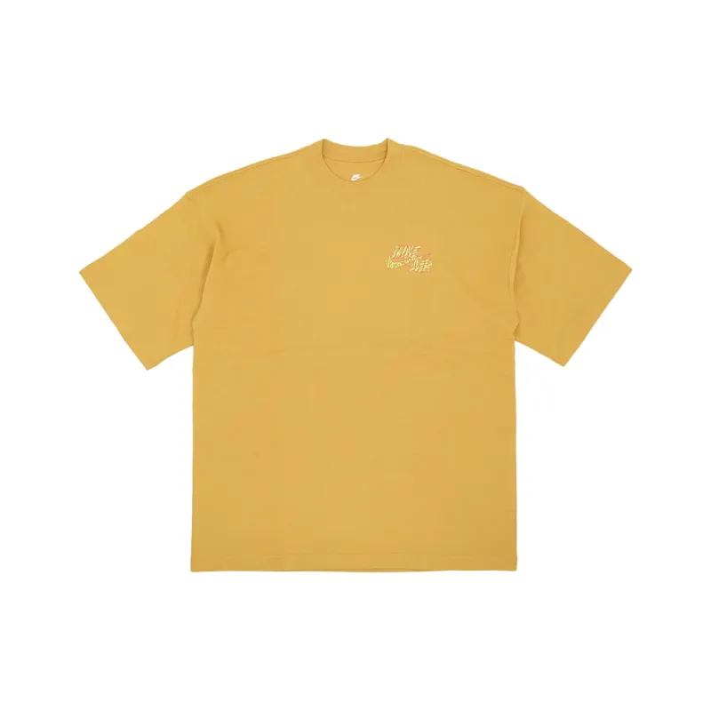 Nike Set-in Sleeve T-Shirt Men's Yellow-0