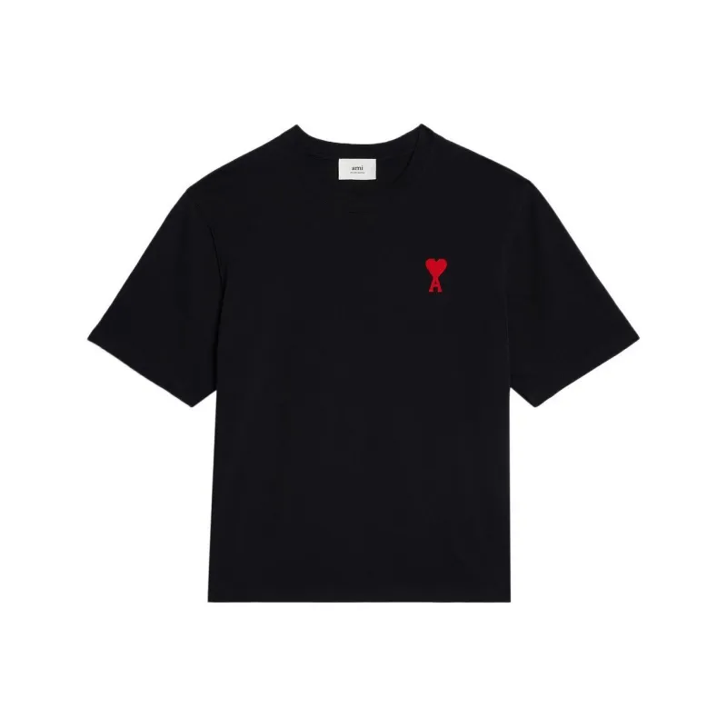 AMIPARIS Tonal Ami De Coeur S/S T shirt-0