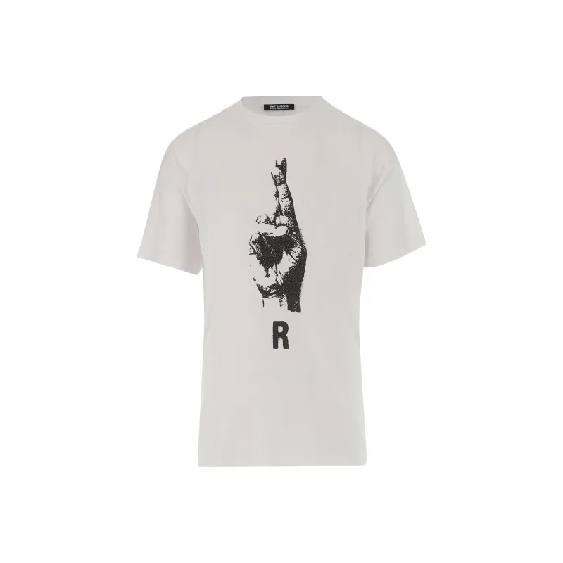 RAF SIMONS T Shirts Men White-0