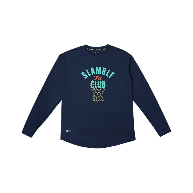 Slamble Drop Shoulder Sleeve Long Sleeved T Shirts Unisex-13
