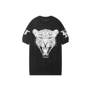 TCH T Shirt Men's Black With White Logo