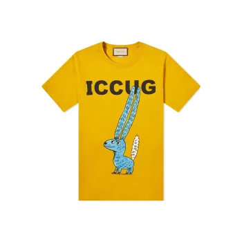 GUCCI T Shirts Men Yellow