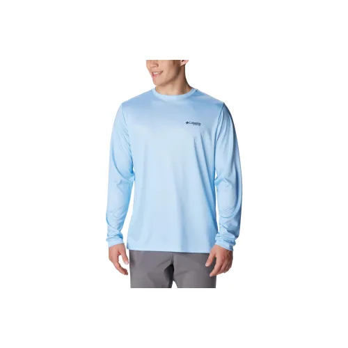 Columbia PFG Terminal Tackle™ Tarpon Rise T-Shirt Men's Sky Blue