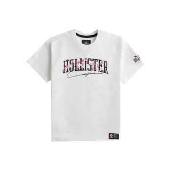 Hollister T-Shirts Unisex White